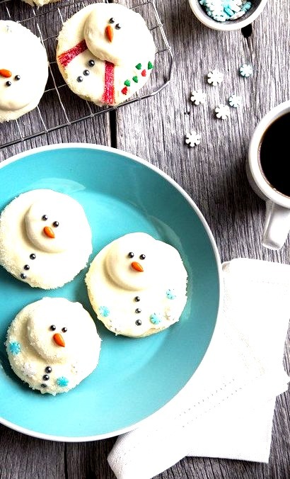 Melting Snowmen Cookies My Baking Addiction