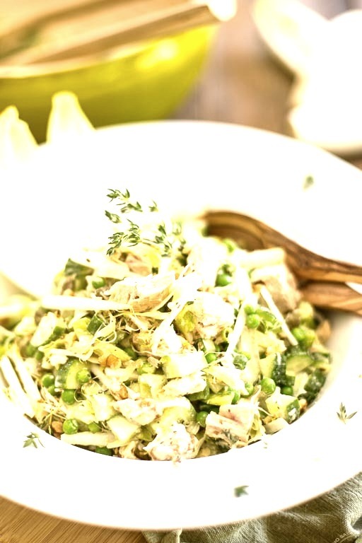 Green Peas and Tuna Salad