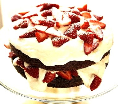 Strawberry, Cake