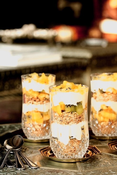 Exotic Fruit Cheesecake Pots Kitchen Flavours